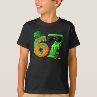 six seven meme saint Patrick day 2026 T-Shirt