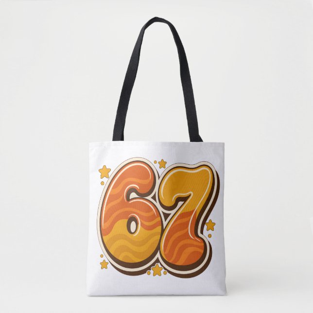 Six Seven Meme Tote Bag (Front)