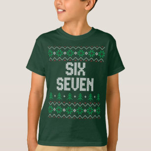 Six Seven Meme Ugly Christmas Sweater Jumper Funny