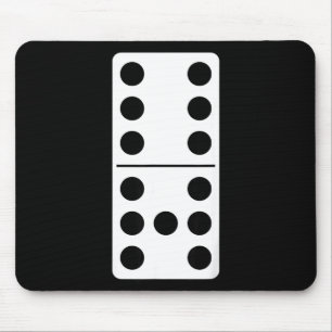 Six Seven On A Domino Clever Humor 6 7 Meme Mens W Mouse Pad