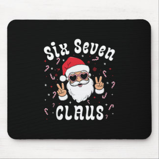 Six Seven Santa Claus Funny 67 Christmas Meme Boys Mouse Pad