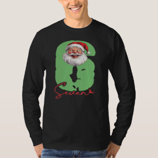 Six Seven Santa, Funny Matching T-Shirt