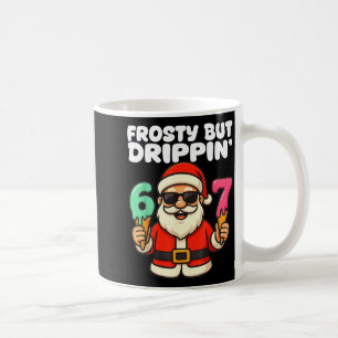 Six Seven Santa Santa Sungles Ice Cream Christmas  Coffee Mug