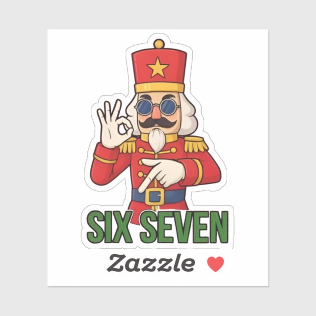 Six Seven Snowman Christmas Nutcracker 6 7 Xmas  (Sheet)