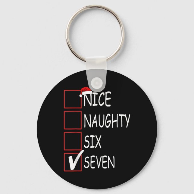 Six Seven Trending 67 Gen Alpha Slang  Key Ring (Front)