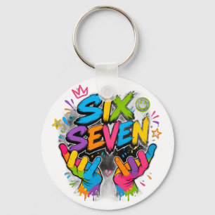 SIX SEVEN VIBES KEY RING
