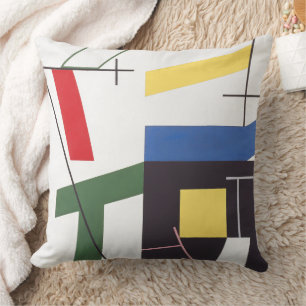 Six Spaces with Crosses   Sophie Taeuber-Arp   Cushion
