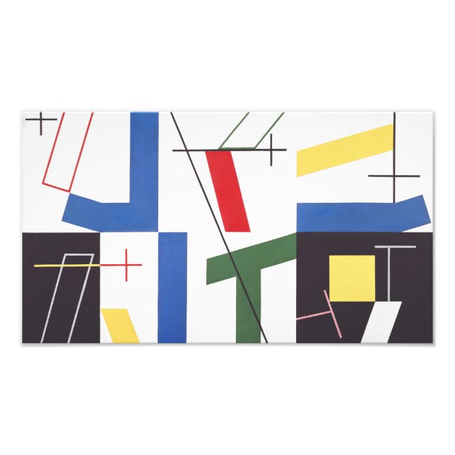 Six Spaces with Crosses | Sophie Taeuber-Arp | Photo Print (Front)