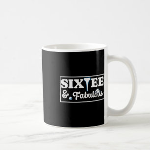 Six Tee Golf Birthday 60th Birthday Womens Mens 60 Coffee Mug