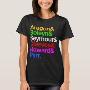 Six: The Musical Ampersand - Aragon & Boleyn & Sey T-Shirt