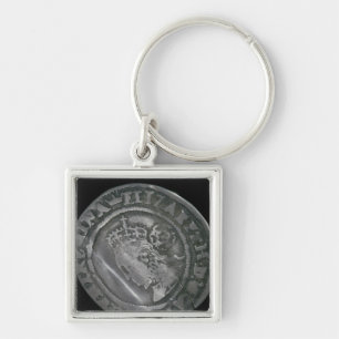 Sixpence Key Ring