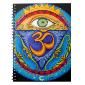Sixth chakra, Third eye Spiral Notebook
