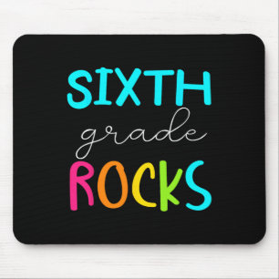 Sixth Grade Rocks Team 6th Grade Teacher Mouse Pad