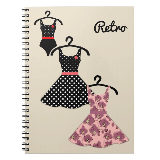 Sixties, dress notebook (Front)
