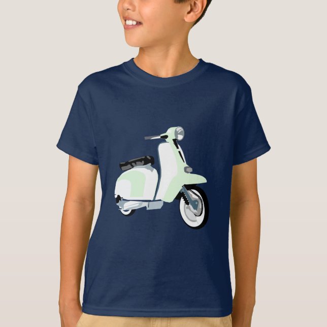 Sixties Mod Scooter T-Shirt (Front)