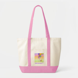 SIXTIES POP ART STYLE MARTINI TOTE BAG