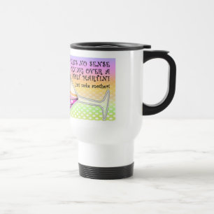 SIXTIES POP ART STYLE MARTINI TRAVEL MUG