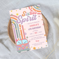 Sixties Spirit Groovy Daisy 1st Birthday Party