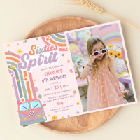 Sixties Spirit Groovy Daisy 1st Birthday Photo