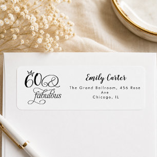 Sixty and Fabulous Script 60th Birthday Party