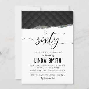 Sixty Diamond Birthday Invitation