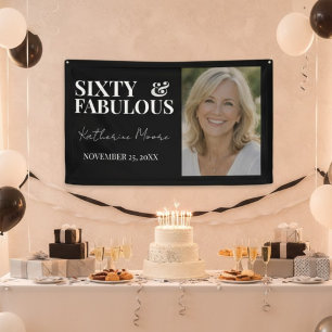 Sixty & Fabulous  Banner