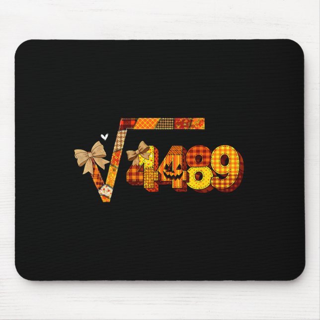 Sixty Seven 67 Meme Square Root 4489 Slang Math Te Mouse Pad (Front)