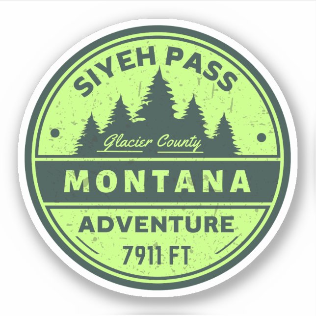siyeh pass montana hiking trails (Front)