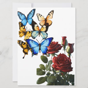Size: 6.5" x 8.75" Thank you, hello, or I love you Card