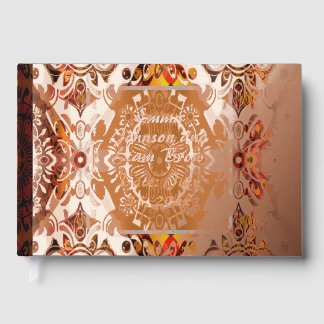 Size: 9" x 6", NullValue, Paper: White 70 lb Uncoa Guest Book