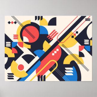 Size A3 Bauhaus Art Poster 1