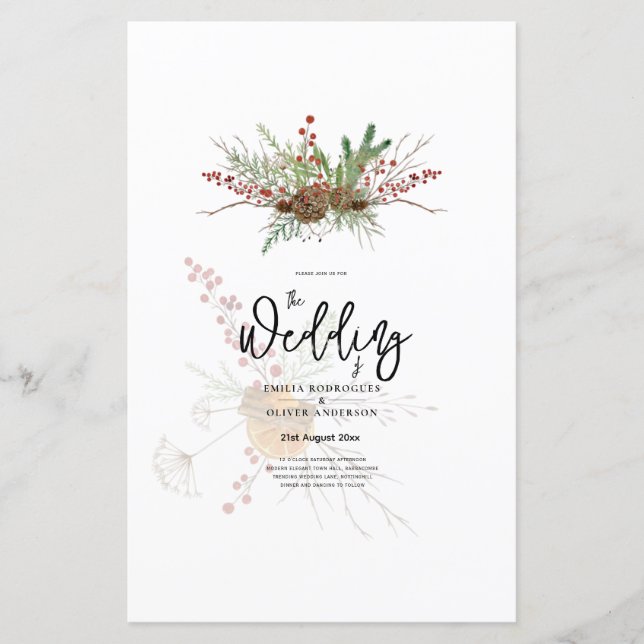 Size for use as an evite (Front)