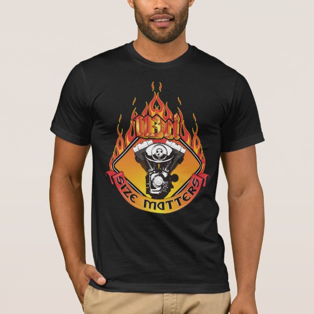 Size Matters - 113 cubic inches T-Shirt (Front)