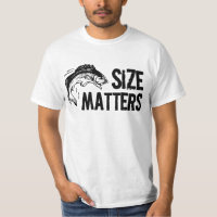 Size Matters! Funny Fishing Design
