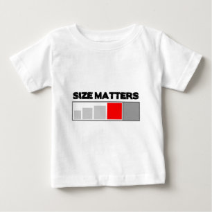 Size Matters - Geocaching Stuff Baby T-Shirt