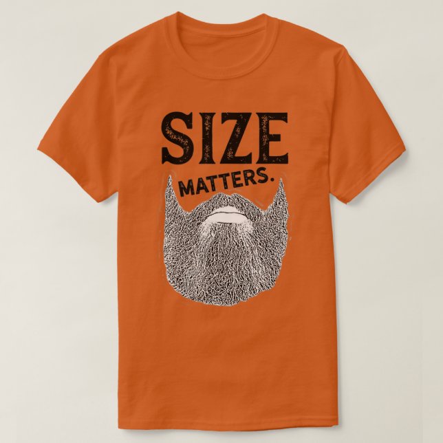 Size Matters T-Shirt (Design Front)