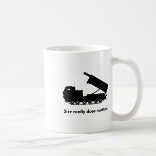 Size Really Does Mlrs Sticker Coffee Mug