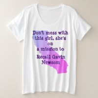 Sizes 1x through 4x plus size T-Shirt