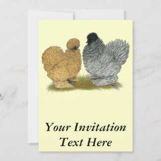 Sizzle Chickens Invitation