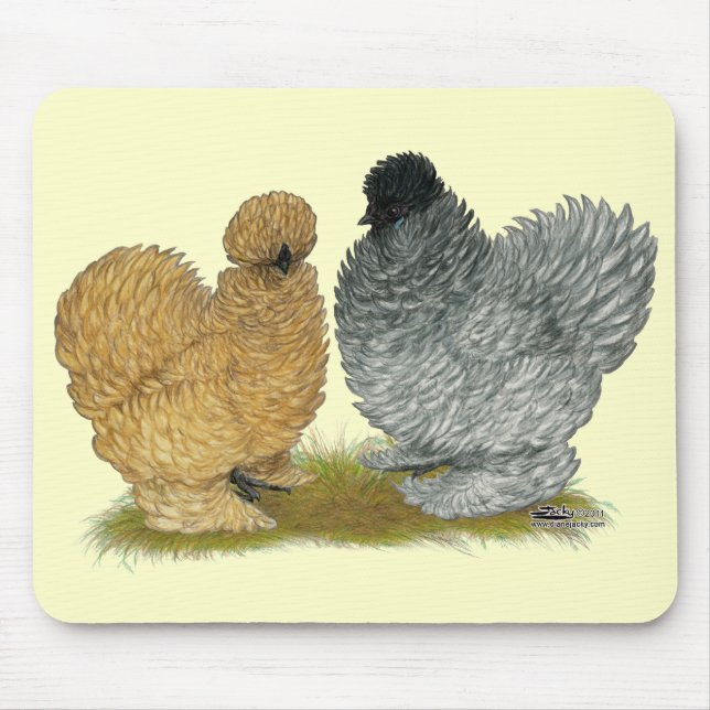 Sizzle Chickens Mouse Pad (Front)