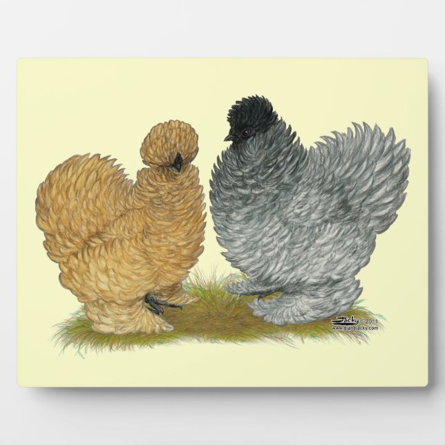 Sizzle Chickens Plaque (Front)
