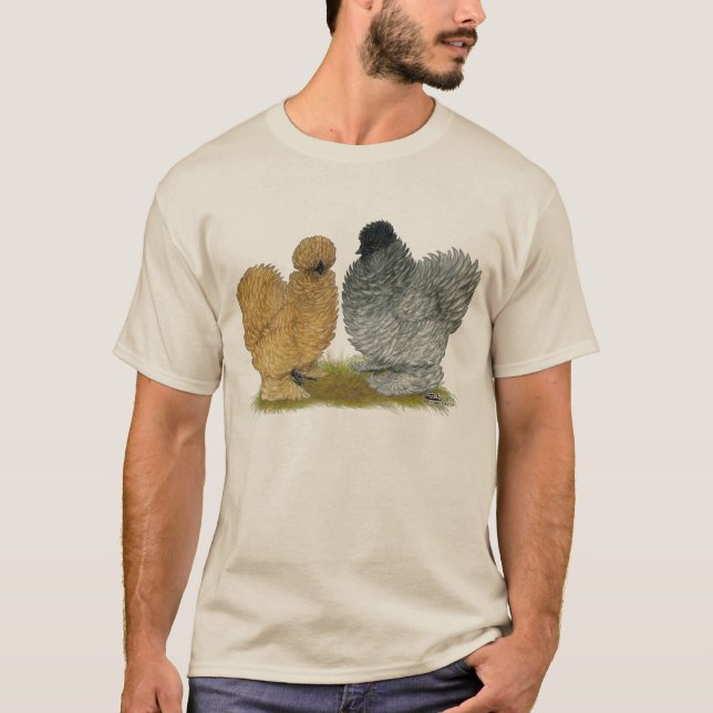 Sizzle Chickens T-Shirt (Front)