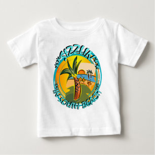 Sizzlin In South Beach Baby T-Shirt