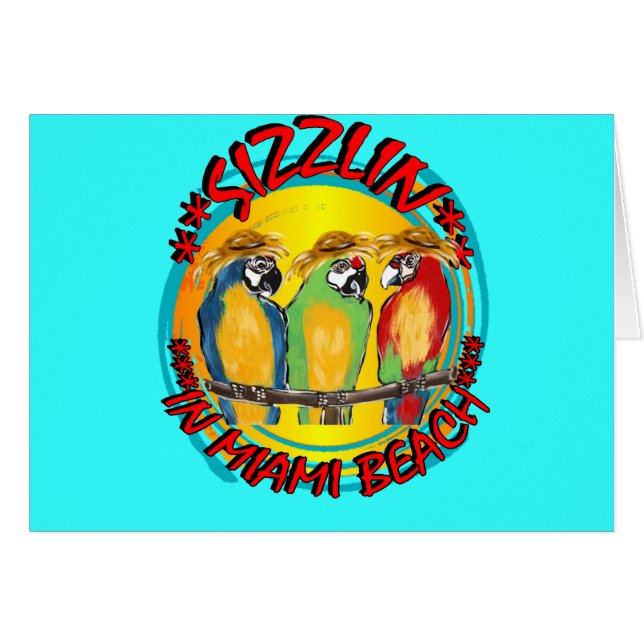 SIZZLIN PARROTS (Front Horizontal)