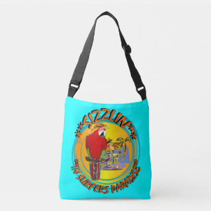 SIZZLIN PARROTS CROSSBODY BAG