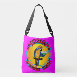 SIZZLIN PARROTS CROSSBODY BAG