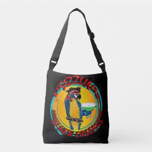 SIZZLIN PARROTS CROSSBODY BAG