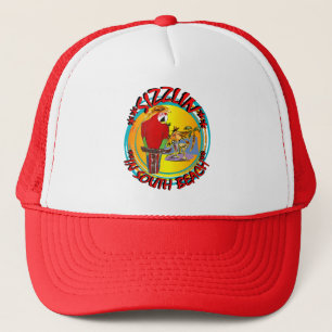 SIZZLIN PARROTS TRUCKER HAT
