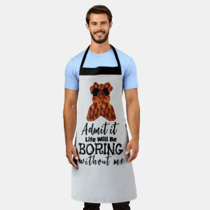Sizzling Bacon Apron: Customisable Chef Humour Apron