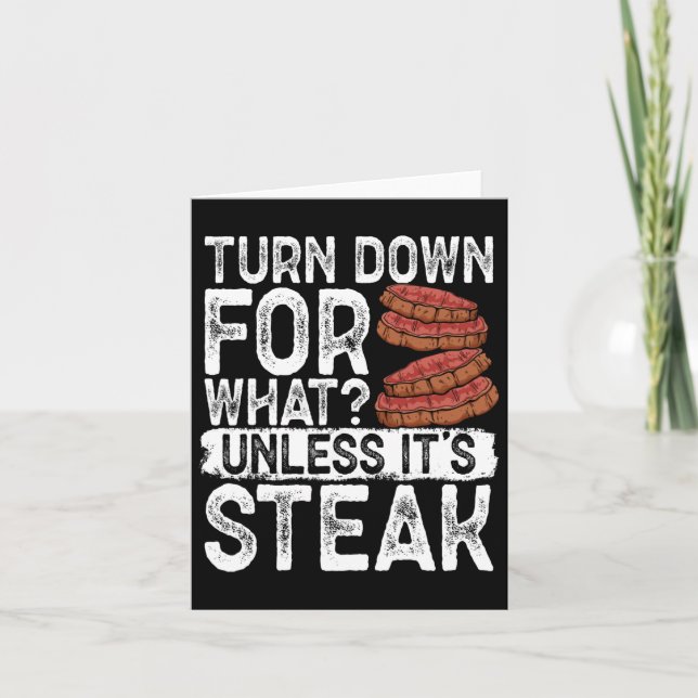Sizzling Grill Masterpiece For Carnivores Rare Med Card (Front)